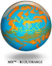 Storm Mix Blue/Orange Bowling Ball