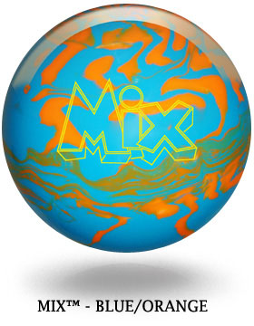 Storm Mix Blue/Orange Bowling Ball